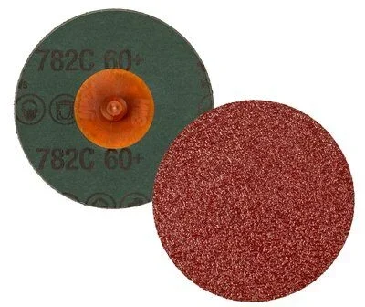 3M – 89672 Roloc Fibre Disc 782C 60 Plus TR 4 Inch Die R400Bb (7100101038)