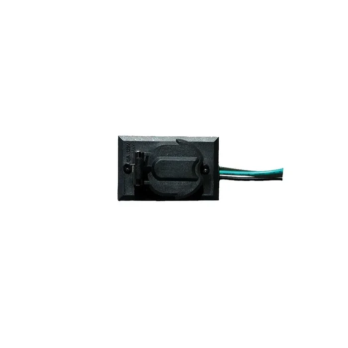 Acclaim Lighting – 338BK – Electric Outlet – Lamp Post Accessories – Matte Black