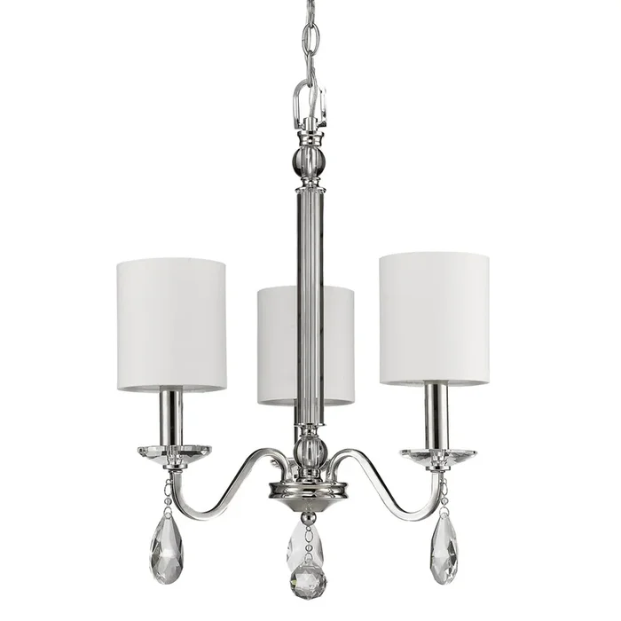 Acclaim Lighting – IN11051PN – Three Light Chandelier – Lily – Polished Nickel