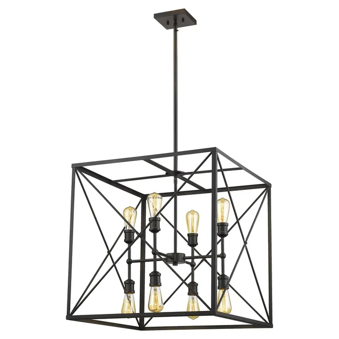 Acclaim Lighting – IN21126ORB – Eight Light Pendant – Brooklyn – Oil-Rubbed Bronze