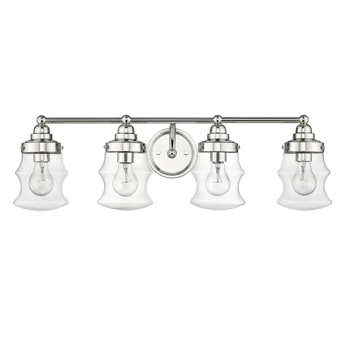 Acclaim Lighting – IN40074PN – Four Light Vanity – Keal – Polished Nickel