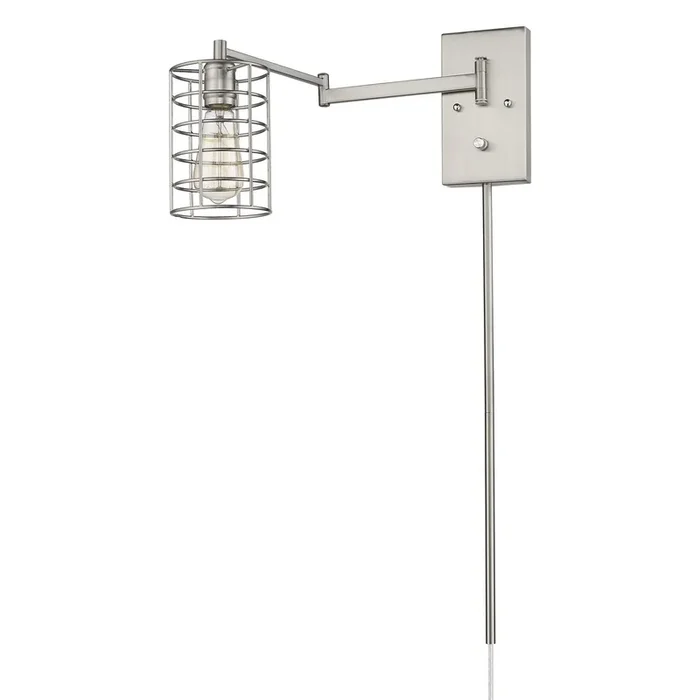 Acclaim Lighting – IN41030SN – One Light Wall Sconce – Jett – Satin Nickel