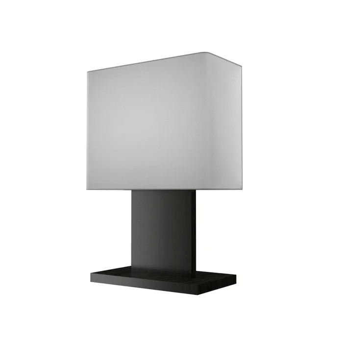 Accord Lighting – 1024.46 – One Light Table Lamp – Clean – Organic Black – 102446