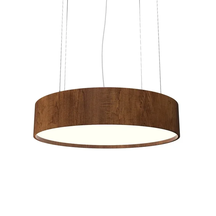 Accord Lighting – 1038LED.06 – LED Pendant – Cylindrical – Imbuia