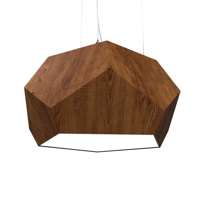 Accord Lighting – 1226LED.06 – LED Pendant – Facet – Imbuia