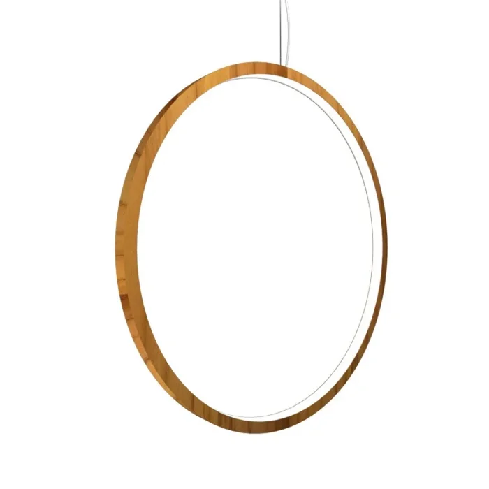 Accord Lighting – 1295LED.12 – LED Pendant – Frame – Teak