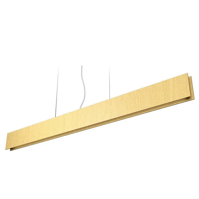 Accord Lighting – 1312LED.49 – LED Pendant – Clean – Organic Gold – 1312LED49