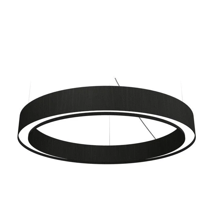 Accord Lighting – 1353LED.46 – LED Pendant – Cylindrical – Organic Black – 1353LED46