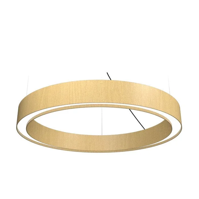 Accord Lighting – 1353LED.49 – LED Pendant – Cylindrical – Organic Gold – 1353LED49