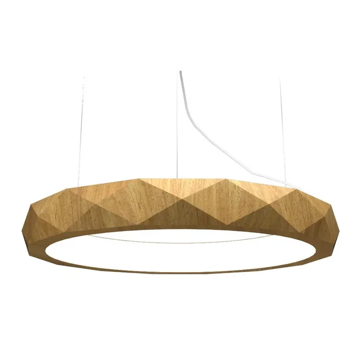 Accord Lighting – 1357LED.09 – LED Pendant – Facet – Louro Freijo
