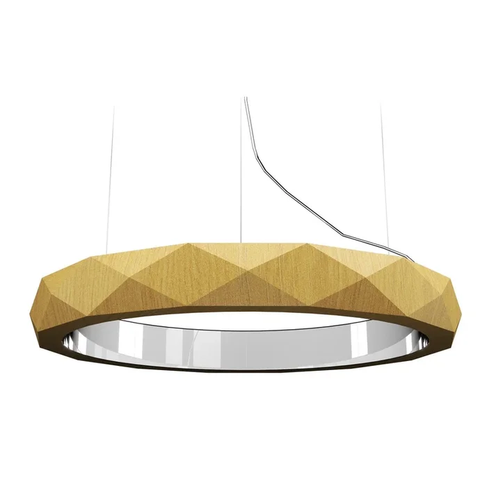 Accord Lighting – 1359LED.49 – LED Pendant – Facet – Organic Gold – 1359LED49