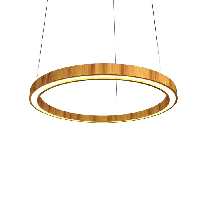 Accord Lighting – 1434LED.12 – LED Pendant – Frame – Teak