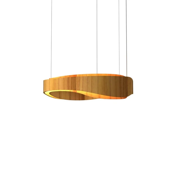 Accord Lighting – 1469LED.12 – LED Pendant – Horizon – Teak