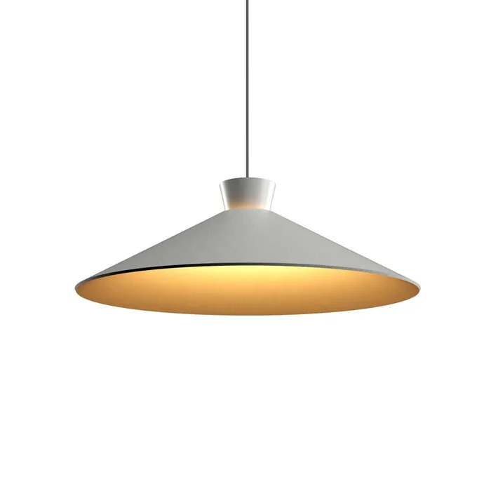 Accord Lighting – 1475.47 – One Light Pendant – Conical – Organic White – 147547