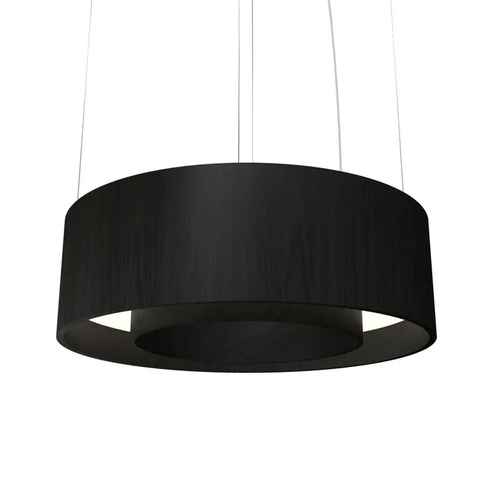 Accord Lighting – 213LED.46 – LED Pendant – Cylindrical – Organic Black – 213LED46