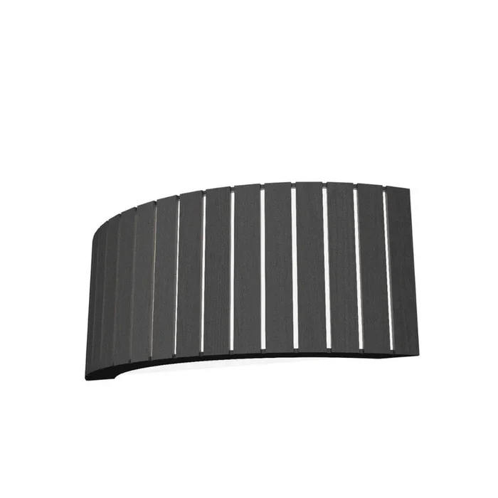 Accord Lighting – 4039.50 – Two Light Wall Lamp – Slatted – Organic Grey – 403950