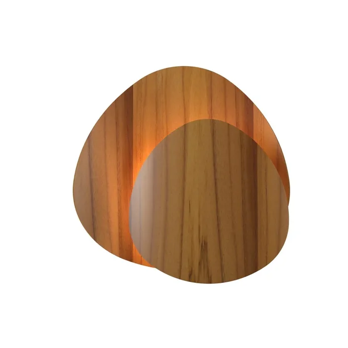 Accord Lighting – 4204.12 – LED Wall Lamp – Leaf – Teak – 420412
