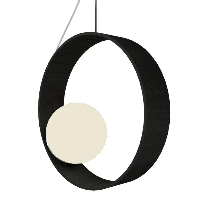 Accord Lighting – 620.46 – One Light Pendant – Sfera – Organic Black – 62046