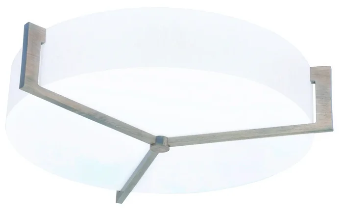 AFX Lighting – APF1932LAJUDWG-LW – LED Flush Mount – Apex – Linen White/Weathered Grey
