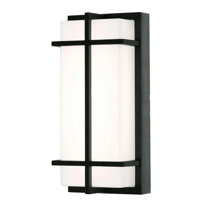 AFX Lighting – AUGW0612LAJMVBK – LED Outdoor Lantern – August – Black