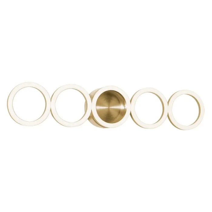 AFX Lighting – GLOV2405L30D1SB – LED Vanity – Glo – Satin Brass