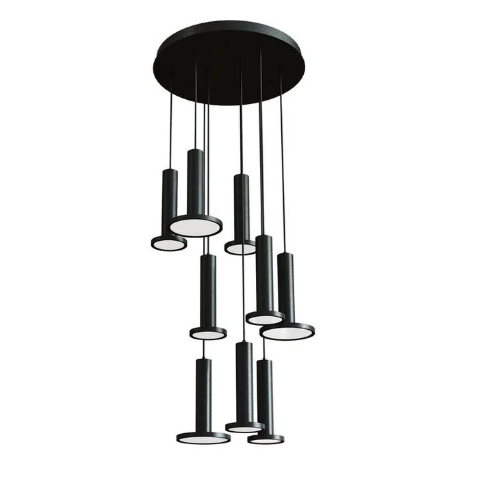 AFX Lighting – LNAP99L30D1BKRND9 – LED Pendant – Luna – Black
