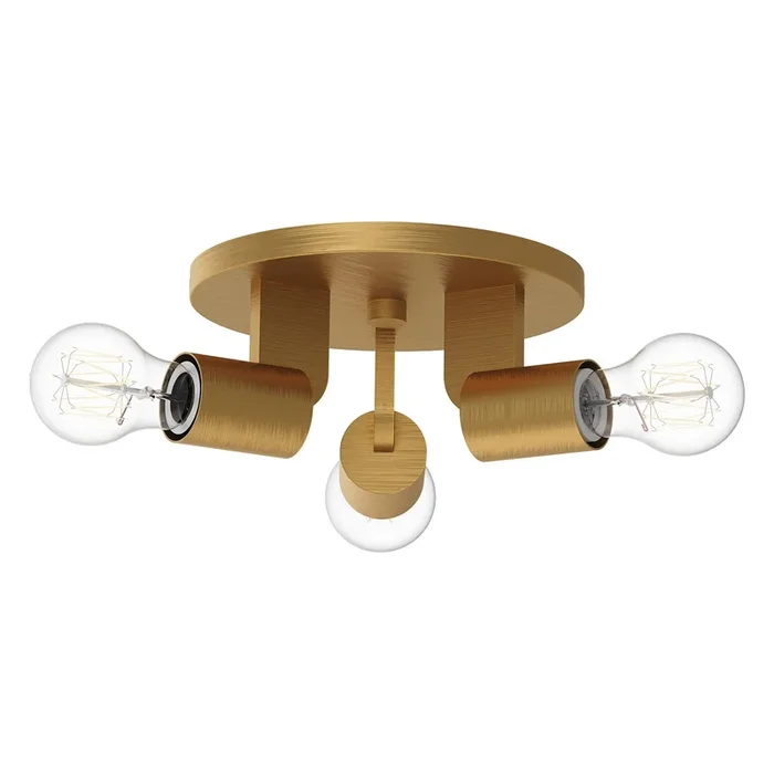 Alora – Three Light Semi-Flush Mount – Claire