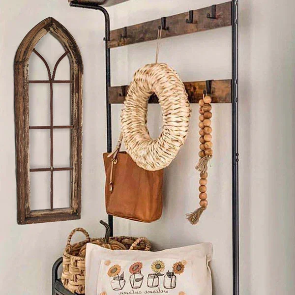 Architectural Salvage Arched Window Panel – Decor Steals