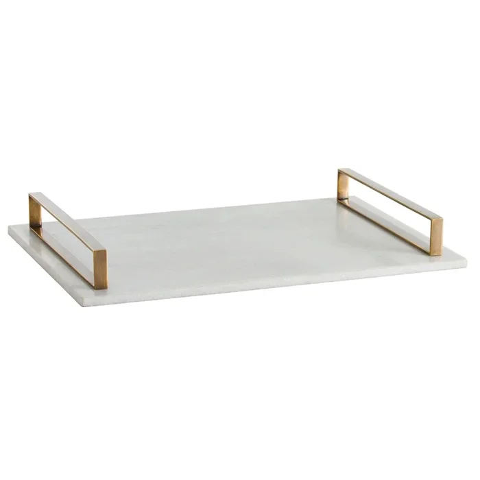Arteriors – 2180 – Tray – Exton – White