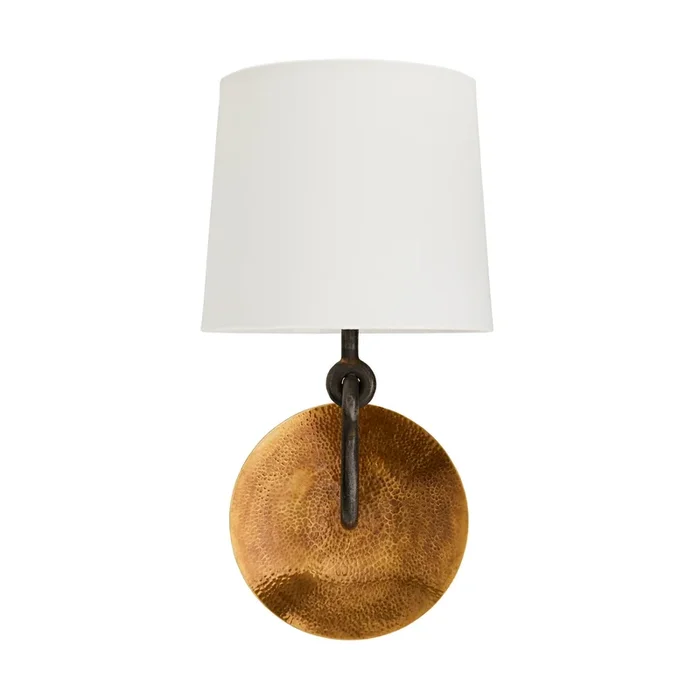 Arteriors – 44749-554 – One Light Wall Sconce – Giles – Antique Brass