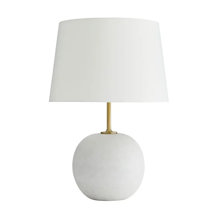 Arteriors – 49361-355 – One Light Table Lamp – Colton – White