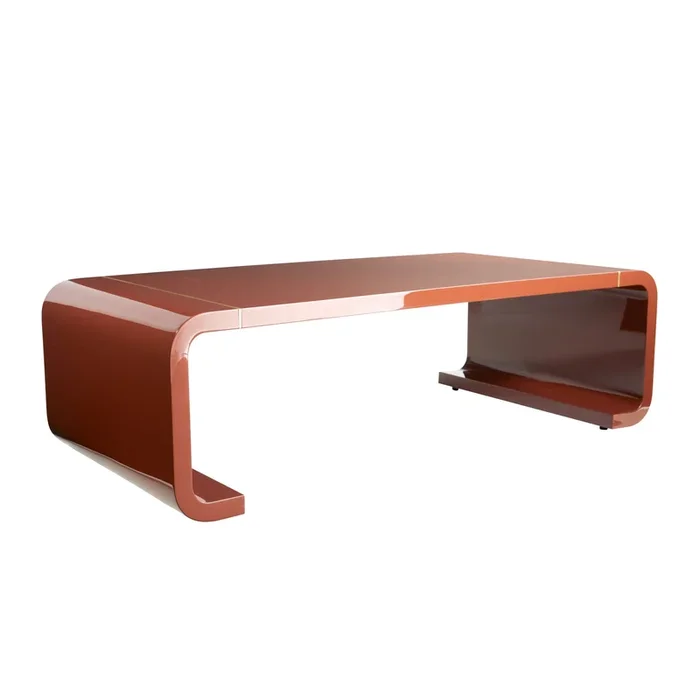 Arteriors – 5094 – Cocktail Table – Turnley – Paprika