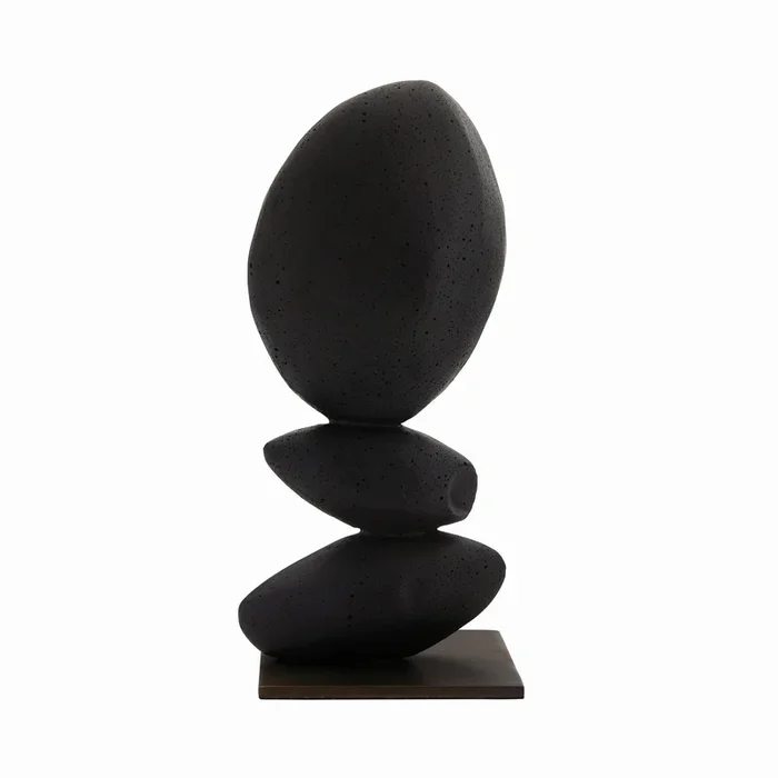 Arteriors – 9201 – Sculpture – Milton – Charcoal
