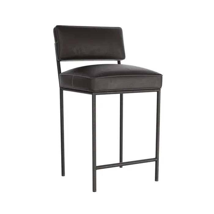 Arteriors – FSI01 – Counter Stool – Topanga – Graphite