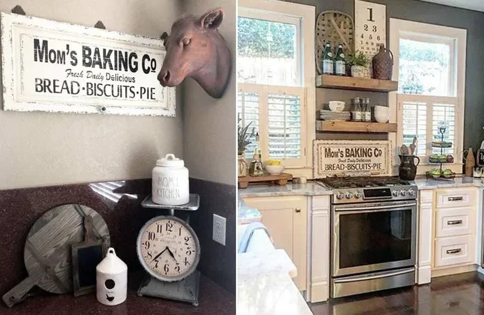 Baking Sign Vintage Bakery Sign Antique Signage – Decor Steals