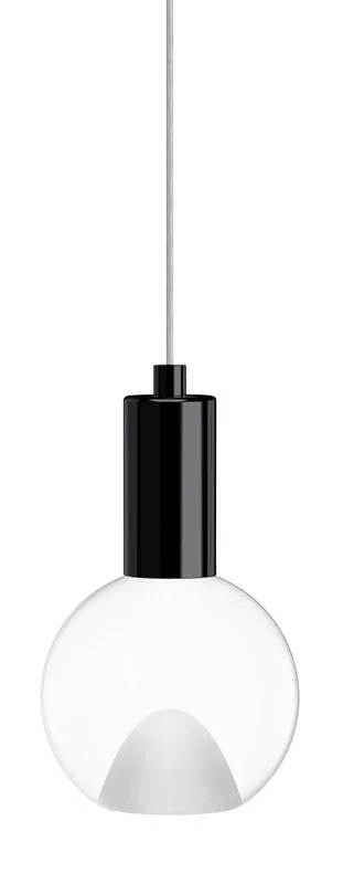 BlackJack Lighting – SP-GLL-CL-05-BL-30K-5W-SP5 – LED Pendant – 5″ Acrylic Globe – Matte Black
