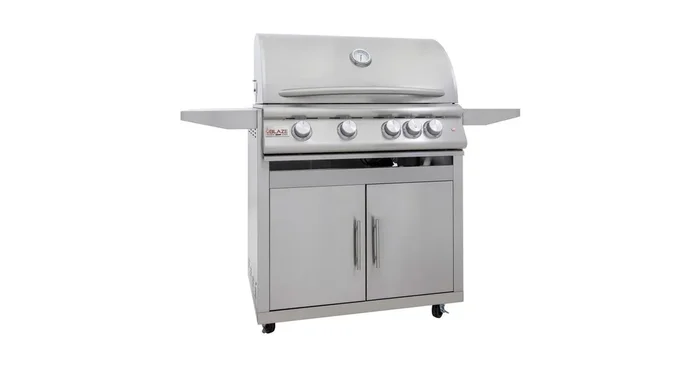 BLAZE GRILLS Blaze 4-Burner Marine Grade Premium LTE+, With Fuel type – Propane BLZ4LTE3MGLP