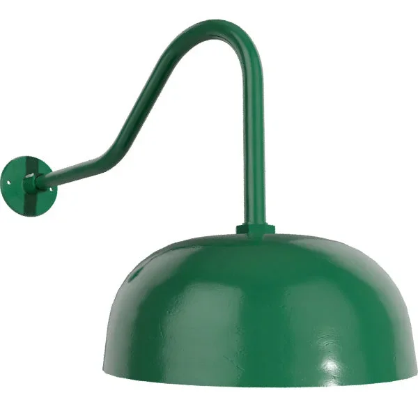 Bock Lighting – AG14-eG10-iG1 / MED5 / GN22H-G10 – Gooseneck – RLM Series – Dark Green