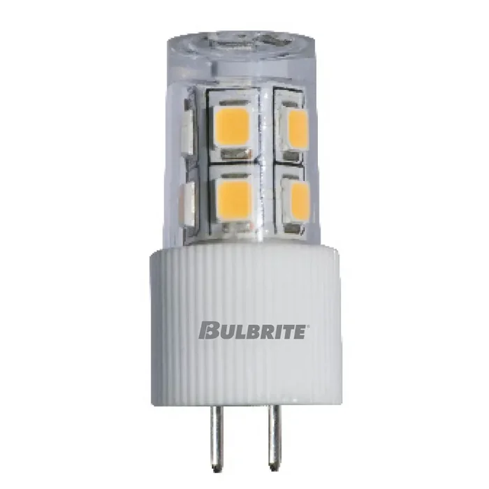 Bulbrite LED2G4/30K/12 2W LED G4 Clear 3000K 12V (770571)