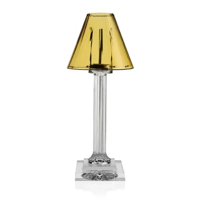 Carmen Candle LampGolden Amber (916″/40.50cm) by William Yeoward Cryst