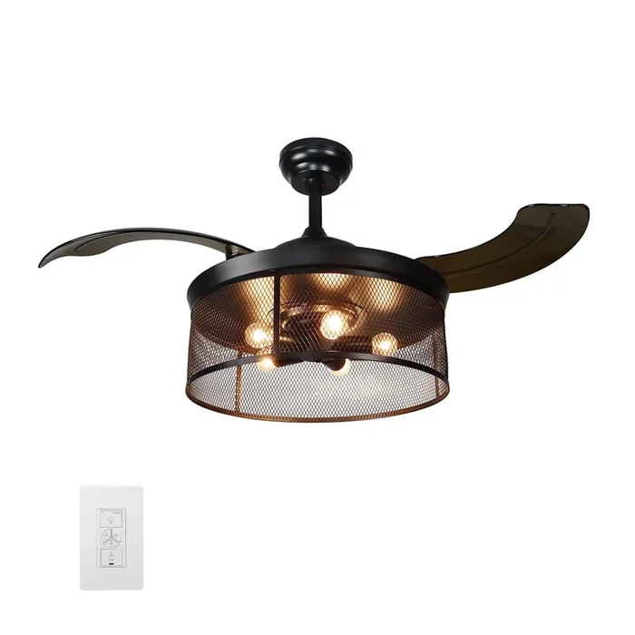 Carro – VWGS-423D1-L11-BK-1 – 42″Smart Ceiling Fan – Paloma – Black