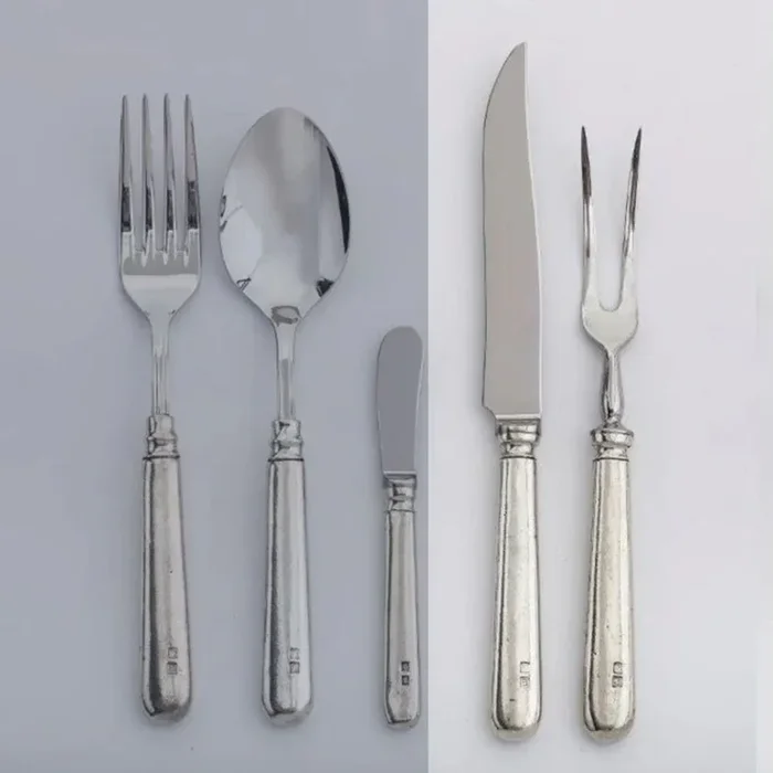 Carving Fork & Knife Set – Inglese by Julie Wear