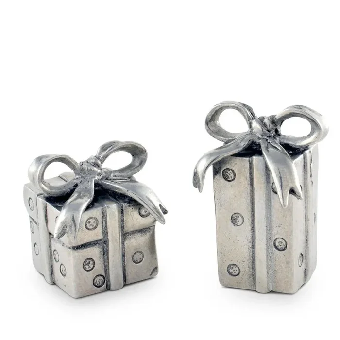 Christmas Package Placecard Holder Pair by Vagabond House