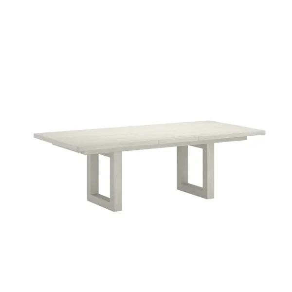 Cotiere Rectangular Dining Table with Modern Square Legs By Art Furniture