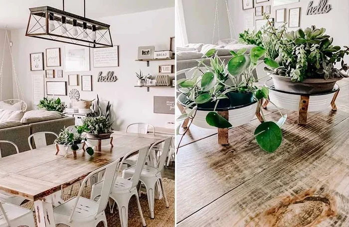Enamel Basin Planters – Decor Steals