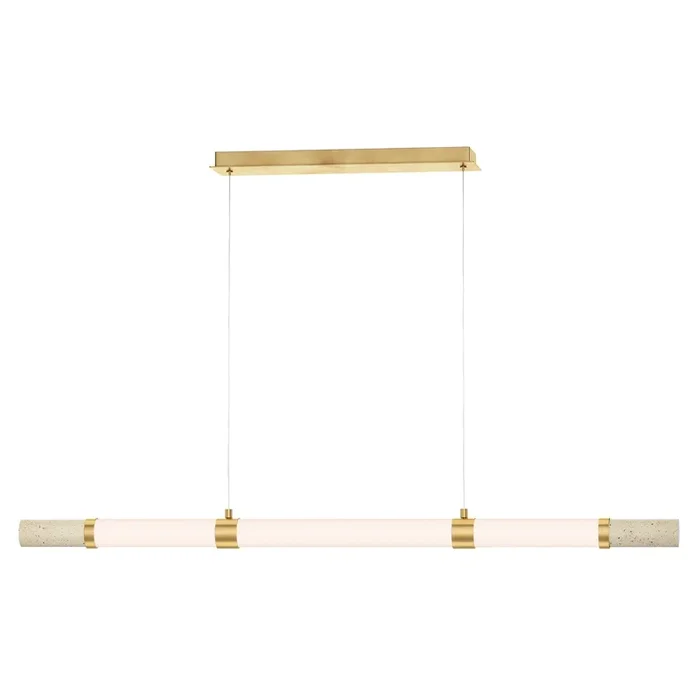 ET2 – LED Linear Pendant – Travertine