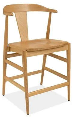 Evan Wood Counter Stool – Modern Dining Room & Kitchen Furniture – Room & Board