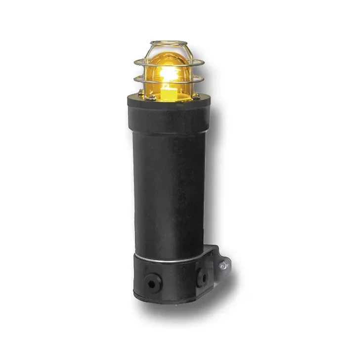 Federal Signal GRP Strobe Light 15-Joule Output – E – Construction Zone Rated IECEX ATEX 24-48VDC Yellow (WV450XE15-024Y)