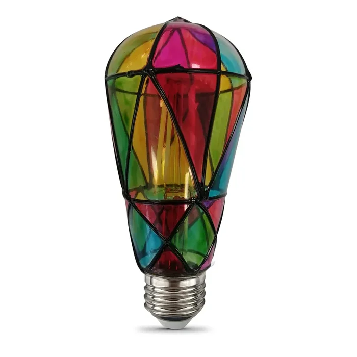 Feit Electric 5W [25W Equivalent] ST19 Mosaic Dimmable LED Bulb 2100K (ST19/MOSAIC)