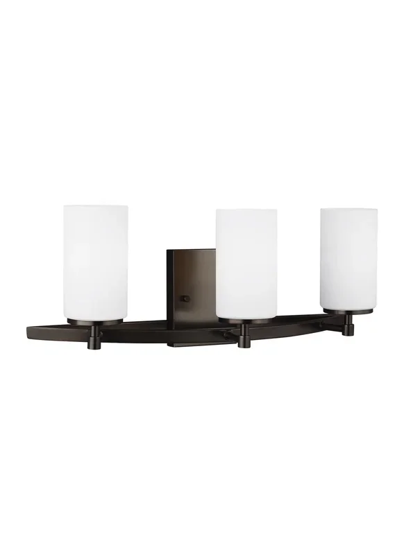 Generation Lighting – 4424603EN3-778 – Three Light Wall / Bath – Alturas – Brushed Oil Rubbed Bronze